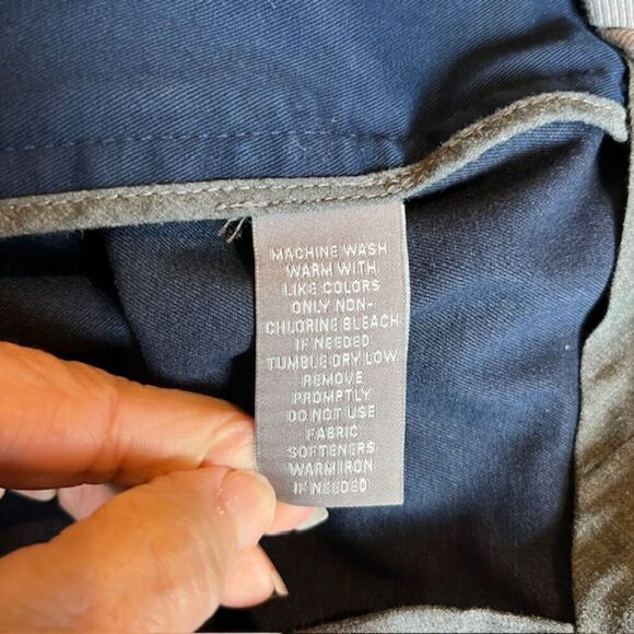 Daniel Cremieux Signature Collection Men's Flat Front Casual Pants Navy 40x30 - Picture 6 of 7